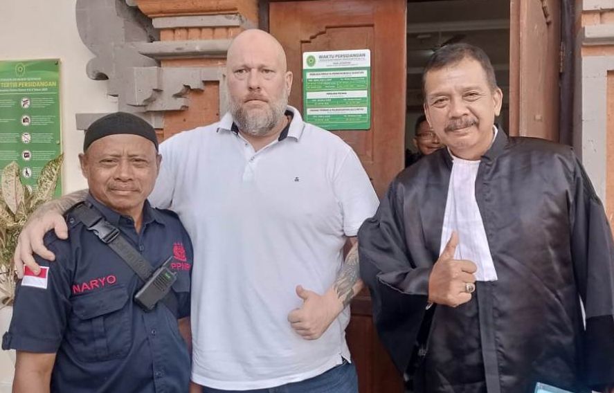 TERANCAM HUKUMAN MATI: WNA asal Jerman, Daniel Domalski alias Zbysek Ciompa , terlibat sindikat pengedar narkoba internasional.
