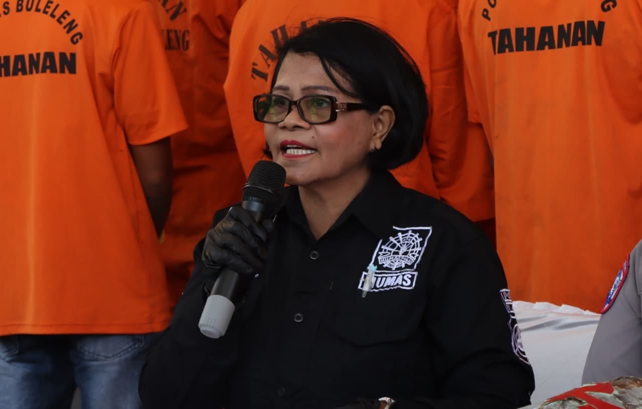 JELASKAN KASUS: Kasi Humas Polres Buleleng, Iptu Yohana Rosalin Diaz.