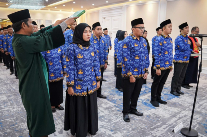 ilustrasi pelantikan PPPK