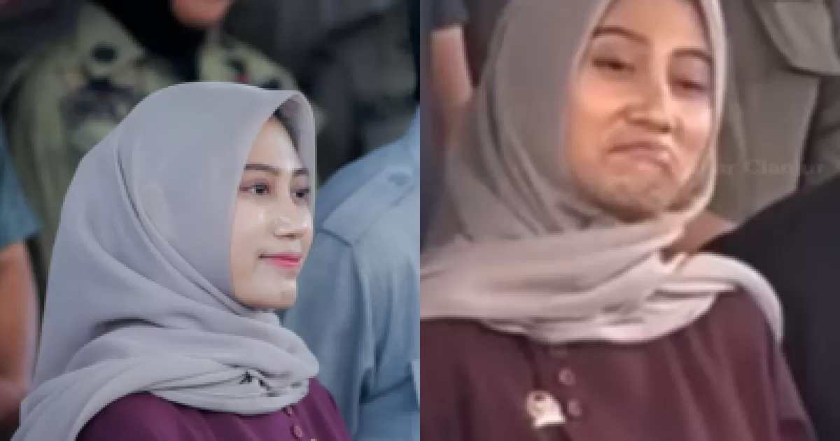 Dheninda Chairunnisa, Ketua Komisi III DPRD Gorontalo Utara yang Viral karena Ekspresi Cibir Pendemo.