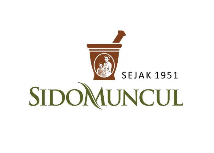 Logo Sido Muncul, perusahaan jamu dan farmasi asli Indonesia yang berdiri sejak 1951.