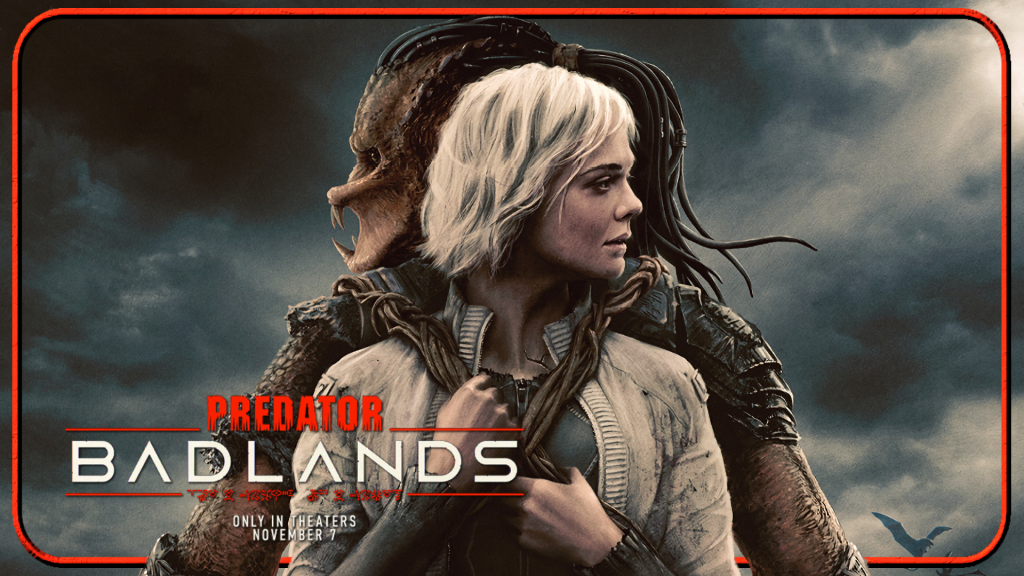 Ilustrasi poster resmi film Predator: Badlands. Tayang di bioskop Indonesia mulai 5 November 2025.