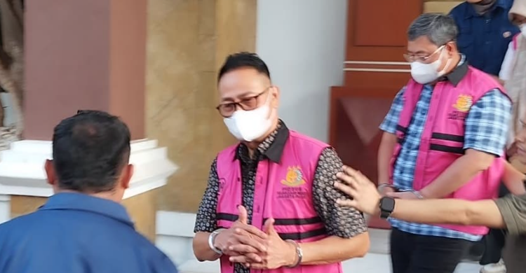 KORUPSI: Mantan Dirjen Aptika Kementerian Kominfo Samuel Abrijani Pangerapan didakwa menerima suap dalam pengadaan dan pengelolaan Pusat Data Nasional Sementara (PDNS).