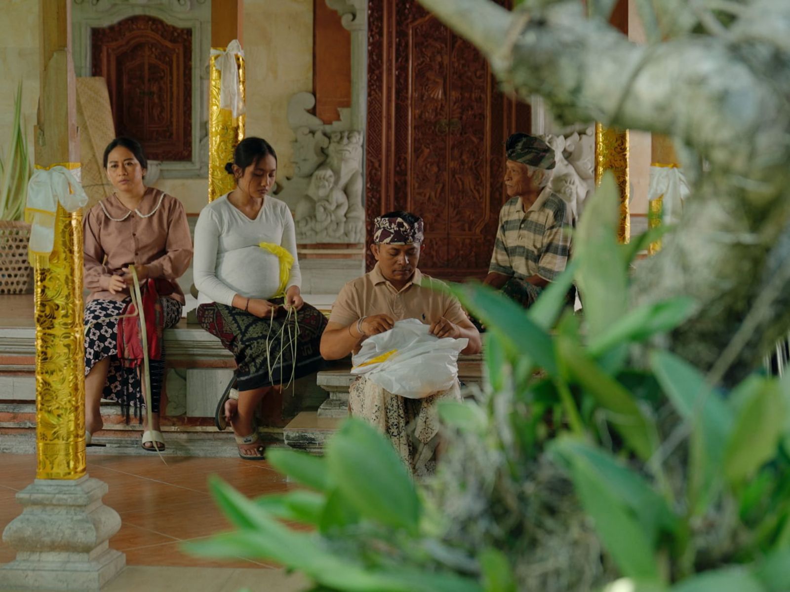 SOROTI ADAT: Salah satu cuplikan rekaman film