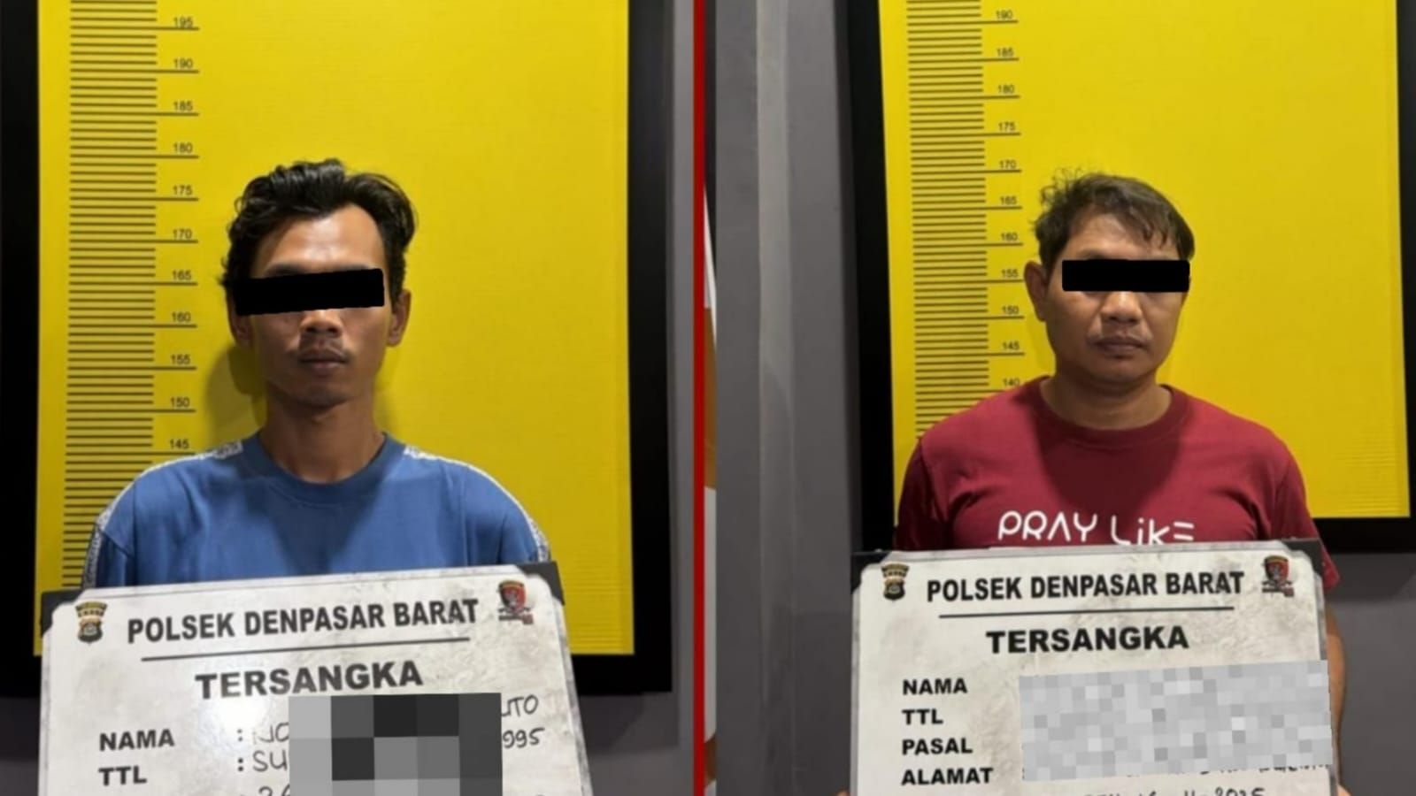 CURANMOR: Para pelaku dan penadah aksi curanmor di Denpasar berhasil ditangkap.