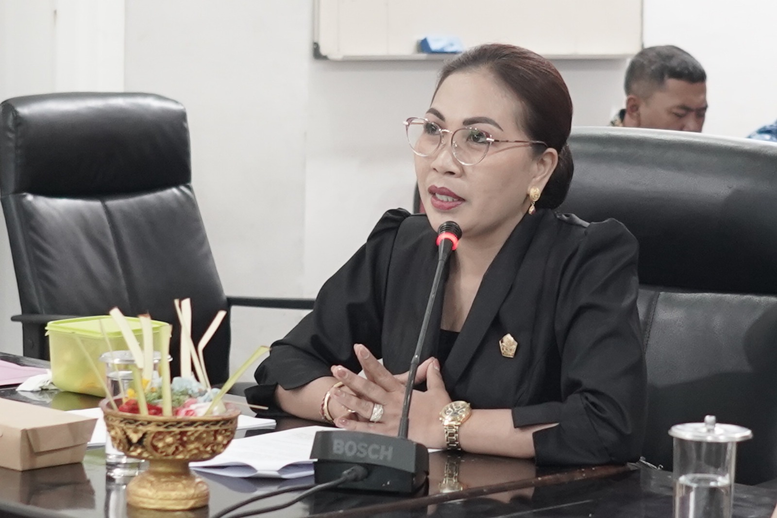 DATA VALID: Ketua Pansus II DPRD Buleleng, Ni Kadek Turkini bicara data yang harus valid.