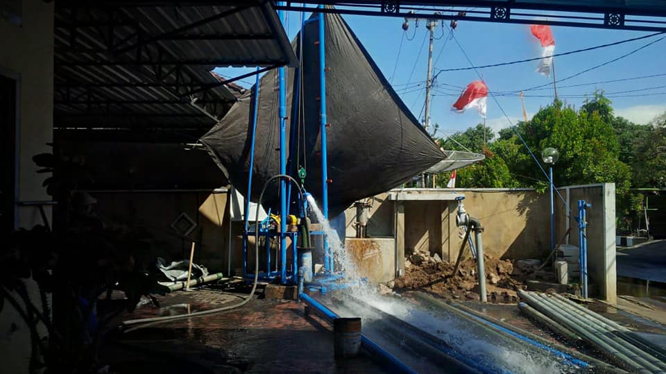 PENYESUAIAN TARIF: Eksplorasi air bersih yang dilakukan Perumda Tirta Hita Buleleng di salah satu sumur bor.