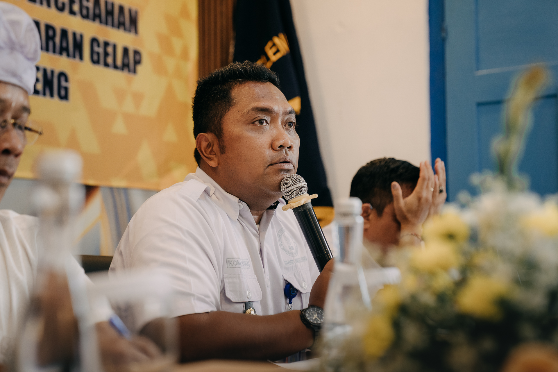 BERANTAS NARKOBA: Kepala BNNK Buleleng, Komang Yuda Marianto bicara soal penyalahgunaan narkoba di Buleleng.