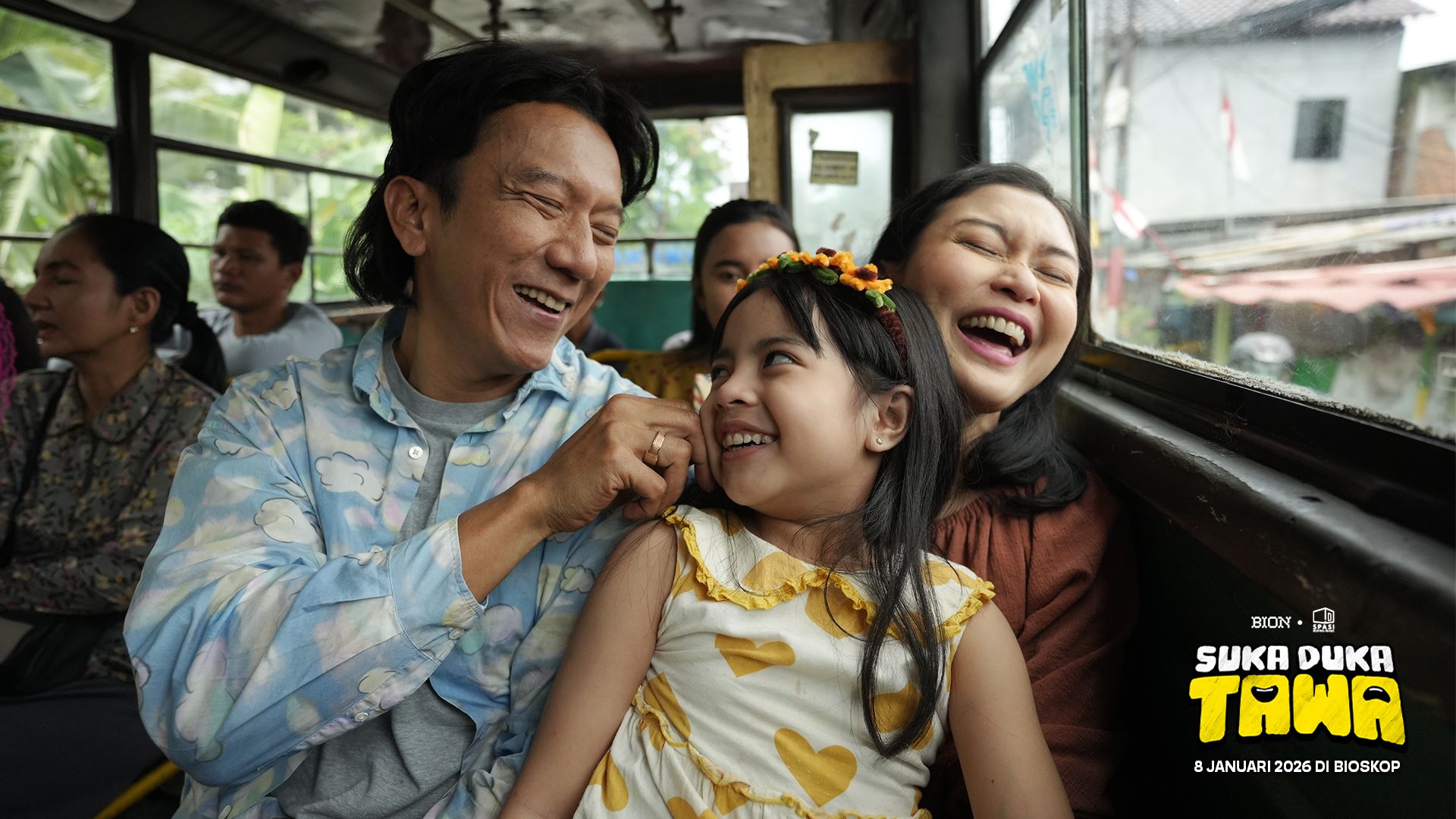 HADIRKAN TAWA: Salah satu cuplikan dalam film "Suka Duka Tawa".