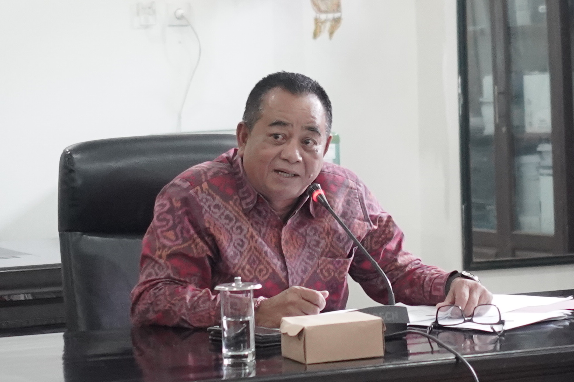 BAHAS PAJAK: Ketua Pansus I DPRD Buleleng, Dewa Nyoman Sukardina.