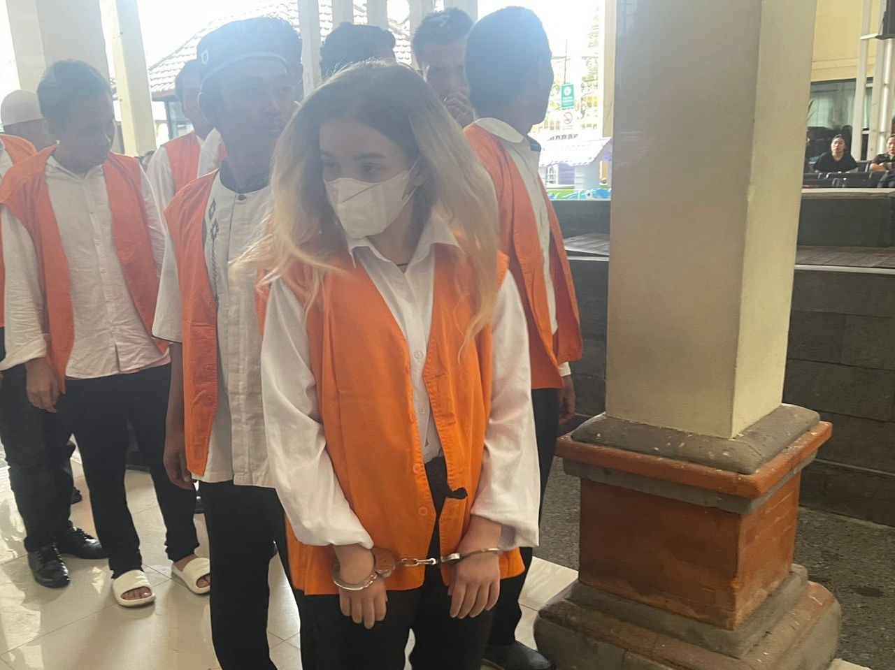 HUKUMAN MAKSIMAL: WNA Ukraina, Kateryna Vakarova, mendapat hukuman selama 20 tahun penjara karena menyelundupkan narkoba ke Bali.