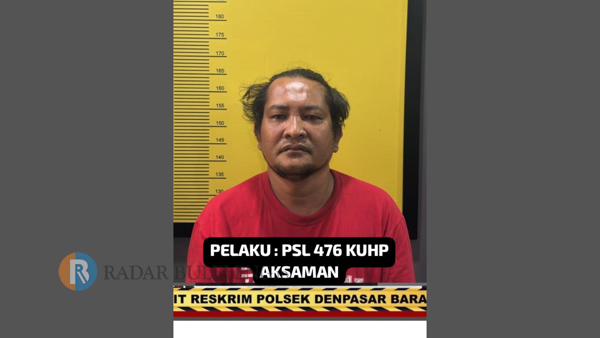 DIPENJARA: Aksaman, pria asal Kabupaten Sumenep, Madura, kini mendekam di sel tahanan gara-gara mencuri HP.