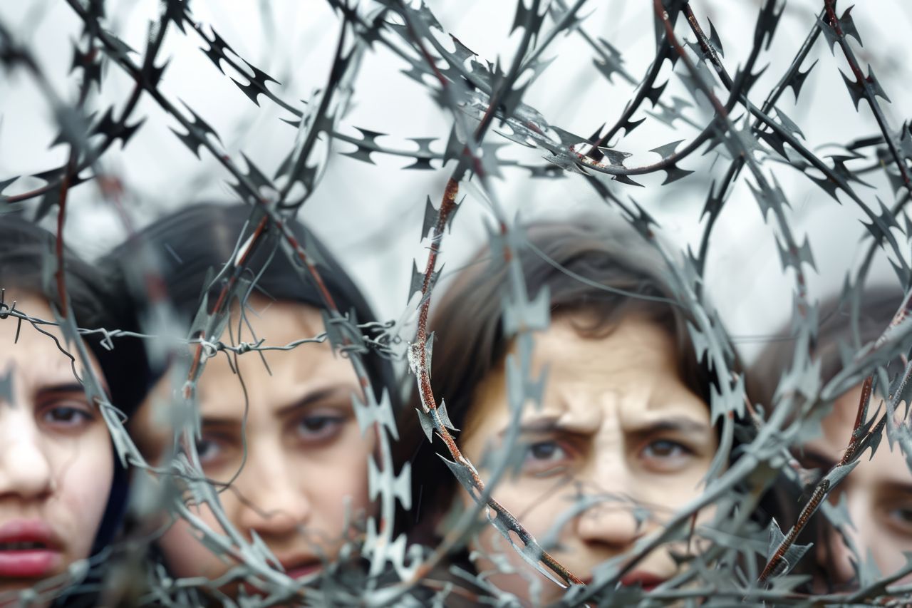 ilustrasi human trafficking