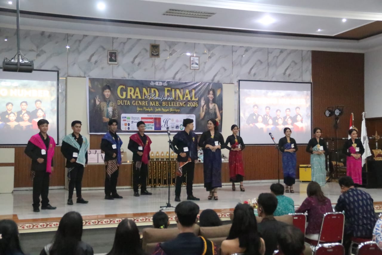 DUTA GENRE: Suasana grand final pemilihan Duta GenRe Buleleng di SMKN 2 Singaraja.