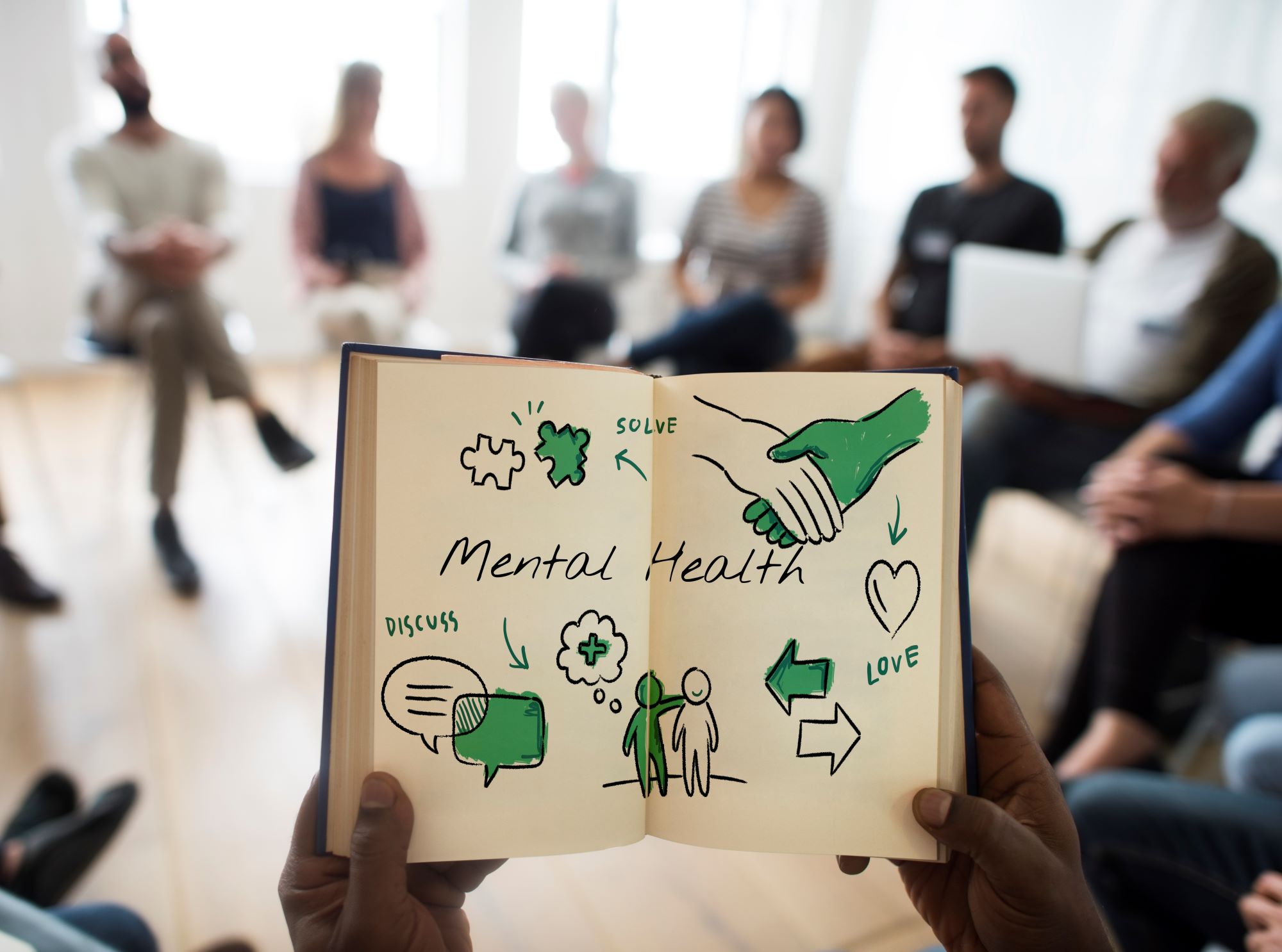 Ilustrasi mental health atau kesehatan mental
