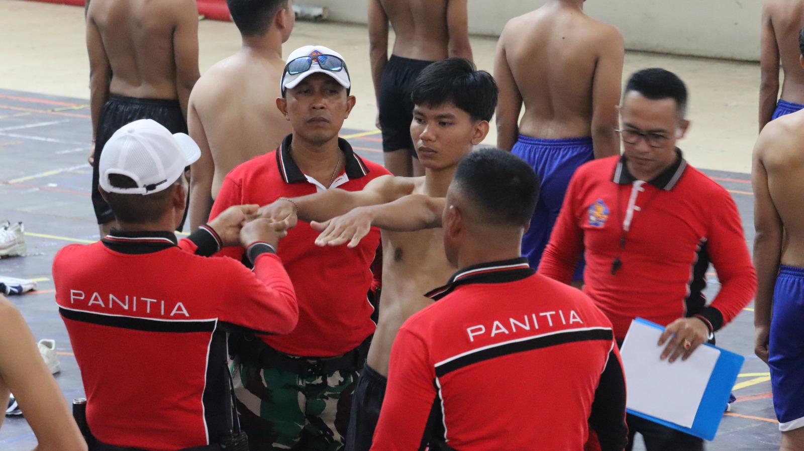 SELEKSI: Proses seleksi Paskibraka Kabupaten Buleleng.