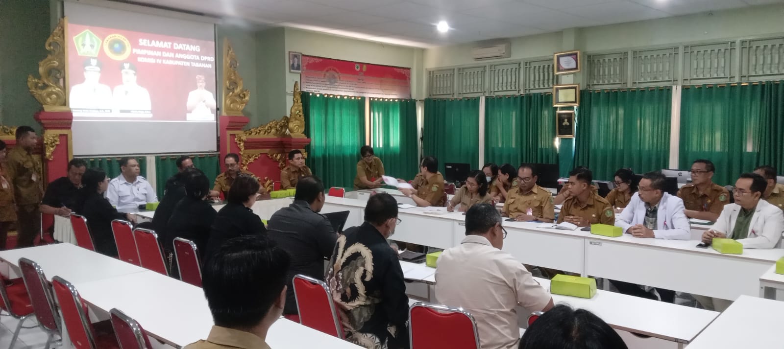 SIDAK: Anggota DPRD Tabanan melakukan sidak ke RSUD Tabanan buntut kekosongan obat stroke di rumah sakit tersebut.