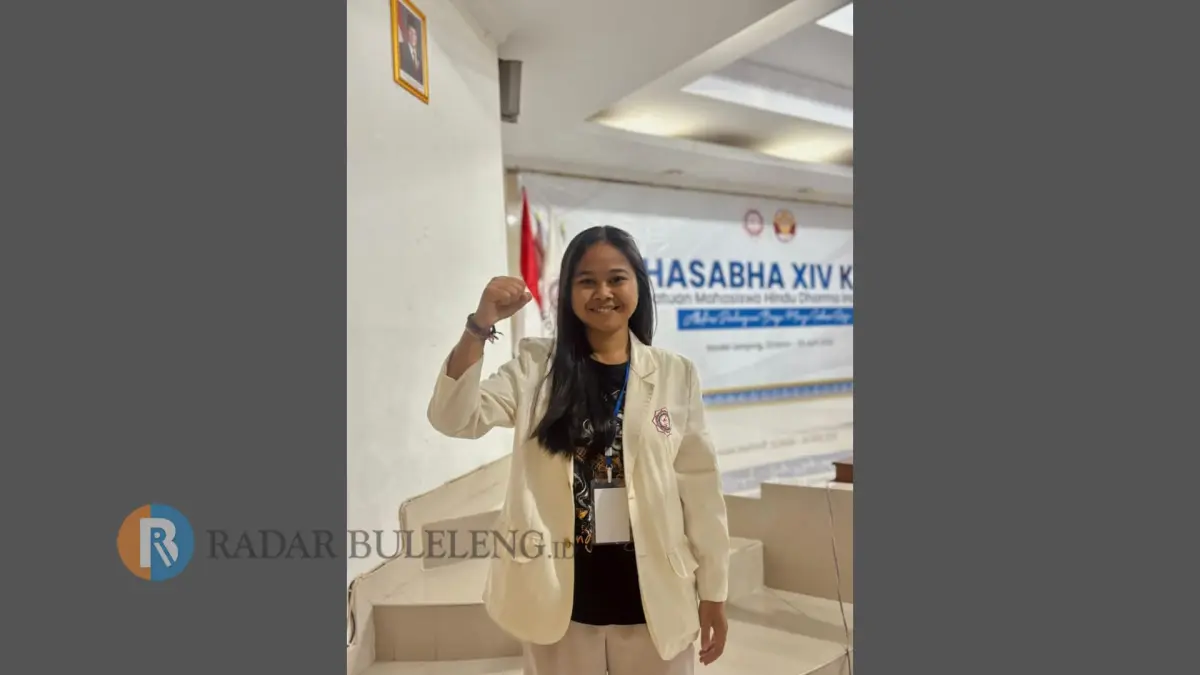 Ketua KMHDI Buleleng, Komang Dia Damayanti (KMHDI Buleleng)