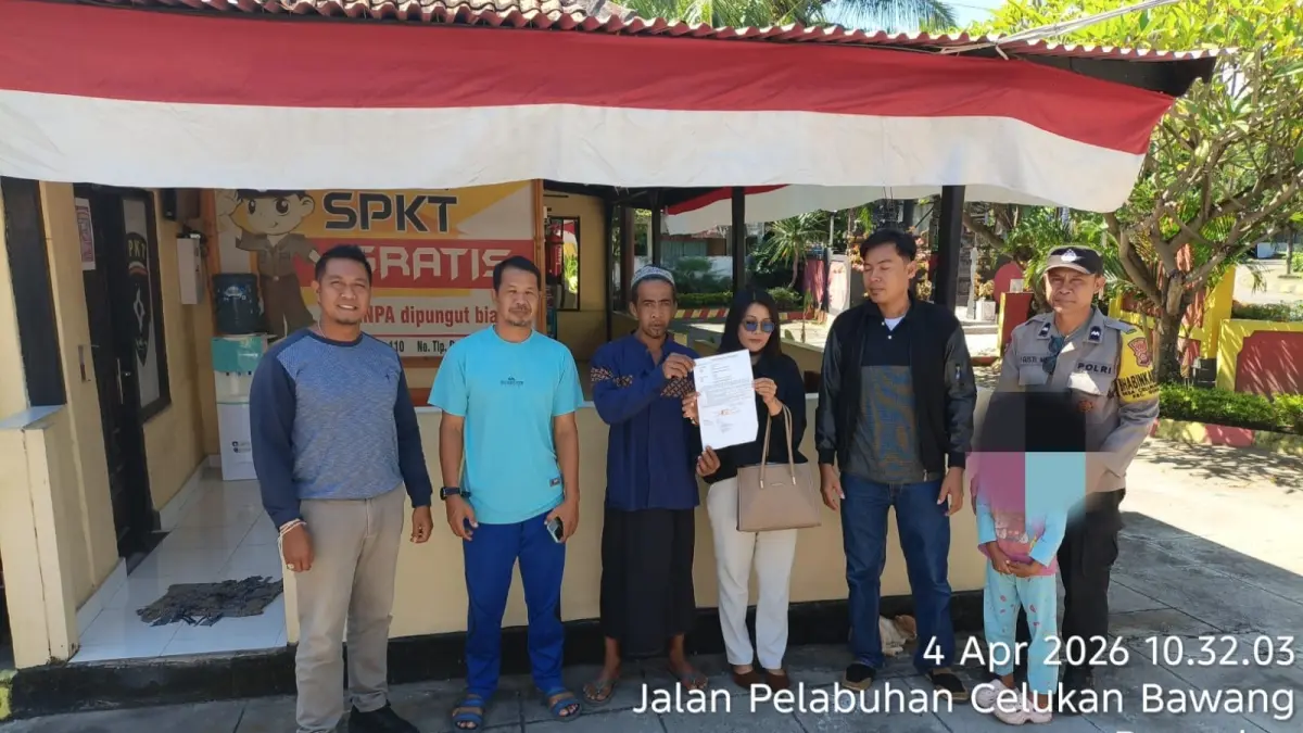 SEPAKAT DAMAI: Para pihak yang terlibat perkelahian di Desa Celukan Bawang sepakat berdamai lewat mekanisme restorative justice. (Polres Buleleng)