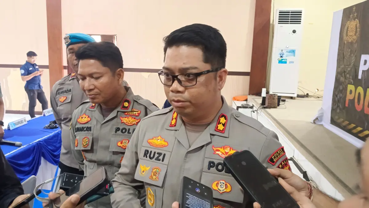 BICARA KASUS: Kapolres Buleleng, AKBP Ruzi Gusman. (Eka Prasetya/Radar Buleleng)