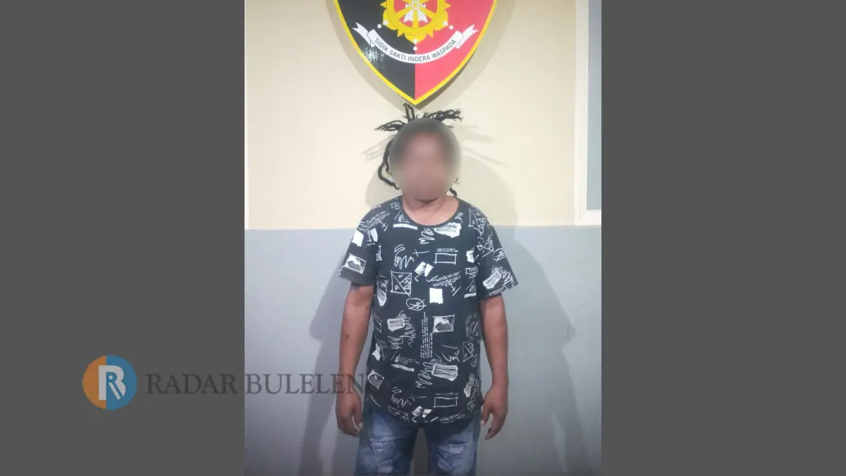 TERTANGKAP BASAH: Polisi menangkap AWH, 43, laki-laki asal Kabupaten Sumba Barat Daya, Nusa Tenggara Timur yang mengamuk di spa. (Polresta Denpasar)