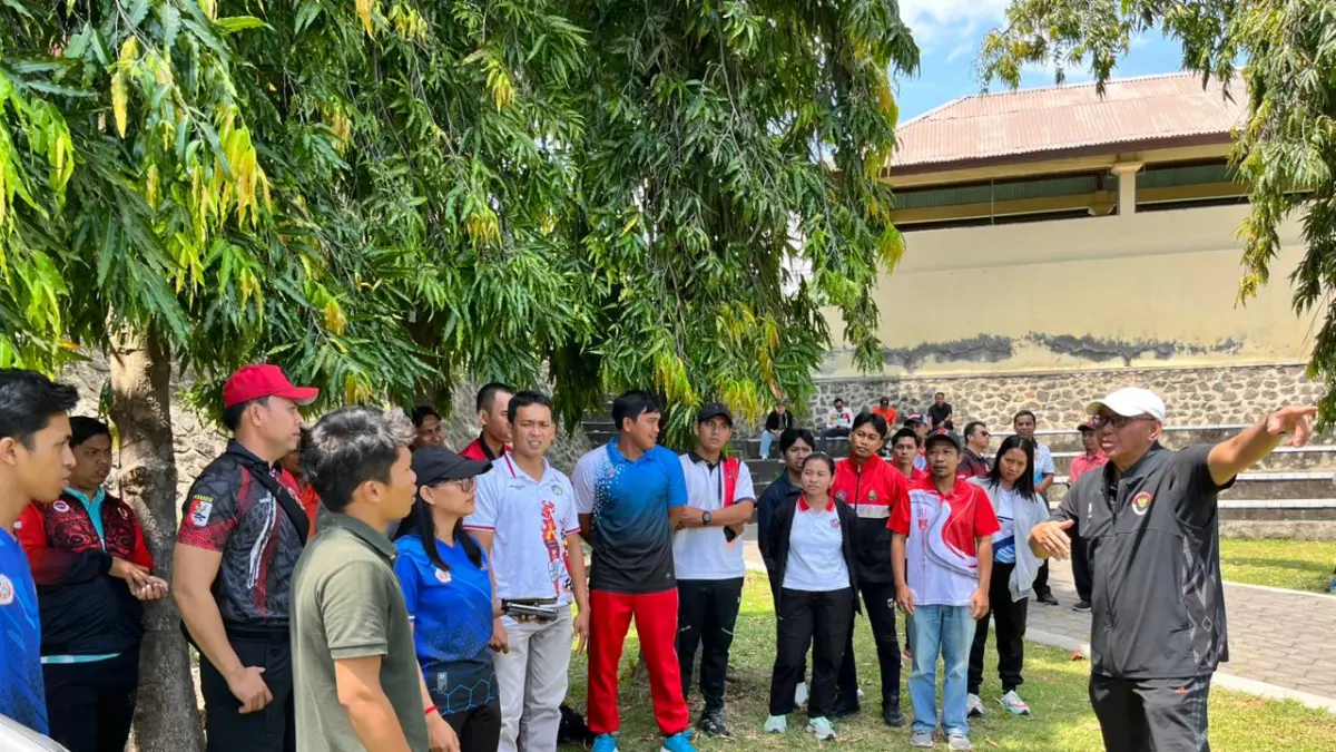 COACHING CLINIC: Suasana coaching clinic pelatih cabang olahraga di bawah naungan KONI Buleleng. (KONI Buleleng)