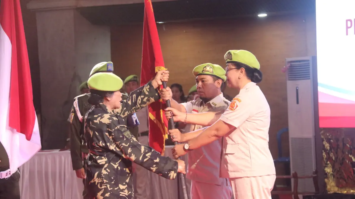 PEMUDA PANCA MARGA: Peringatan HUT ke-55 Pemuda Panca Marga (PPM) Provinsi Bali di Gedung Kesenian Gde Manik, pada Senin (27/4/2026). (Pemkab Buleleng)