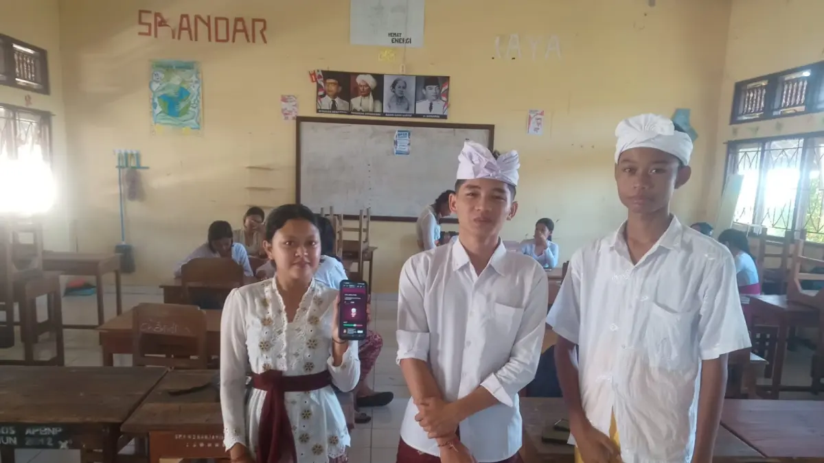 CERDAS CERMAT: Siswa di SMAN 2 Banjar usai mengikuti Lomba Cerdas Cermat (LCC) edisi Hardiknas. (SMAN 2 Banjar)