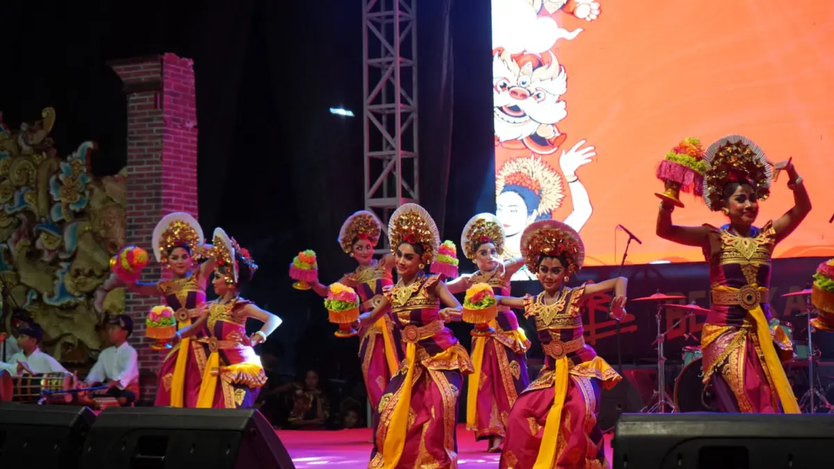 FESTIVAL: Pelaksanaan Singa Kren Festival di kawasan Pelabuhan Tua Buleleng. (Pemkab Buleleng)