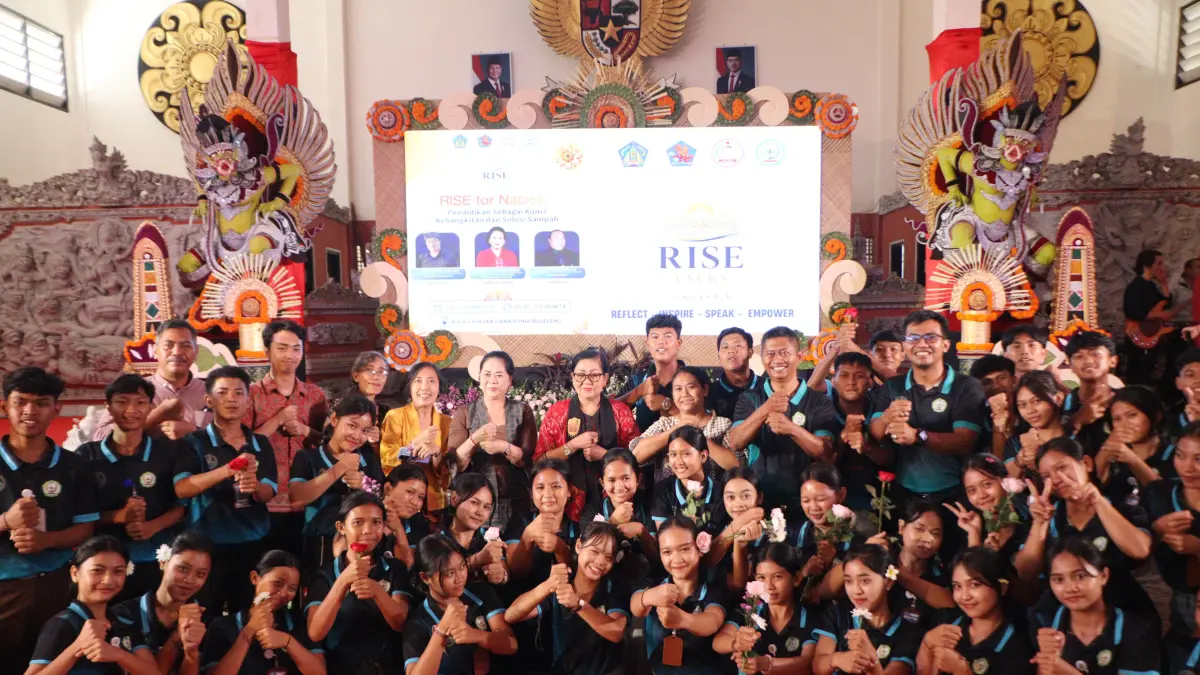 RISE TALKS: Kegiatan RISE-Talks yang digelar oleh SMKN 1 Kubutambahan. (Pemkab Buleleng)
