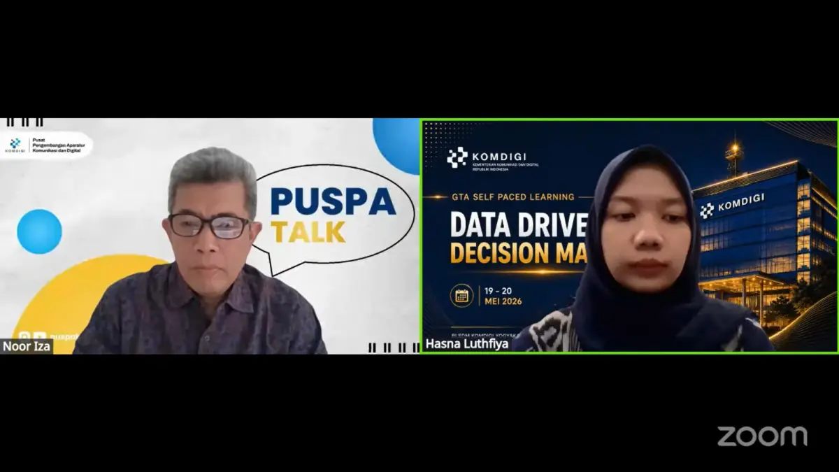BICARA DATA DAN AI: Pelatihan Data Driven Decision Making yang digelar Balai Pengembangan Sumber Daya Manusia dan Penelitian (BPSDMP) Komdigi Yogyakarta. (Pemkab Buleleng)