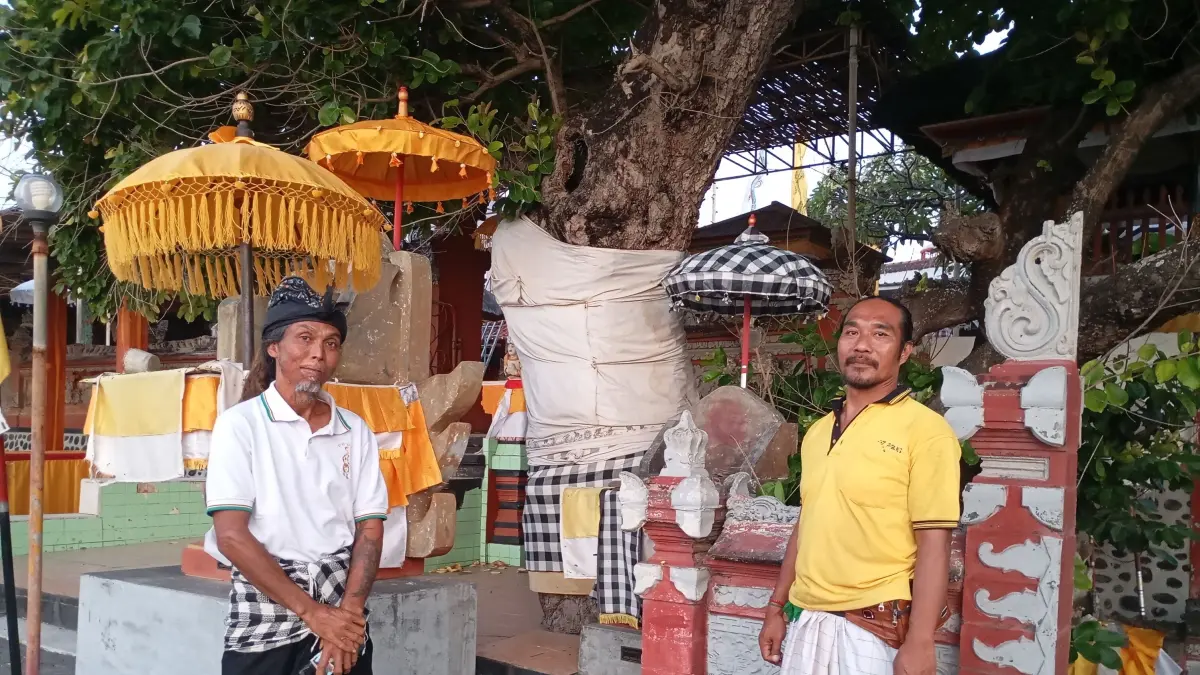 JEJAK TOLERANSI: Suasana di Pura Taman Sari, Kelurahan Kampung Baru, Buleleng. (Francelino Junior/Radar Buleleng)
