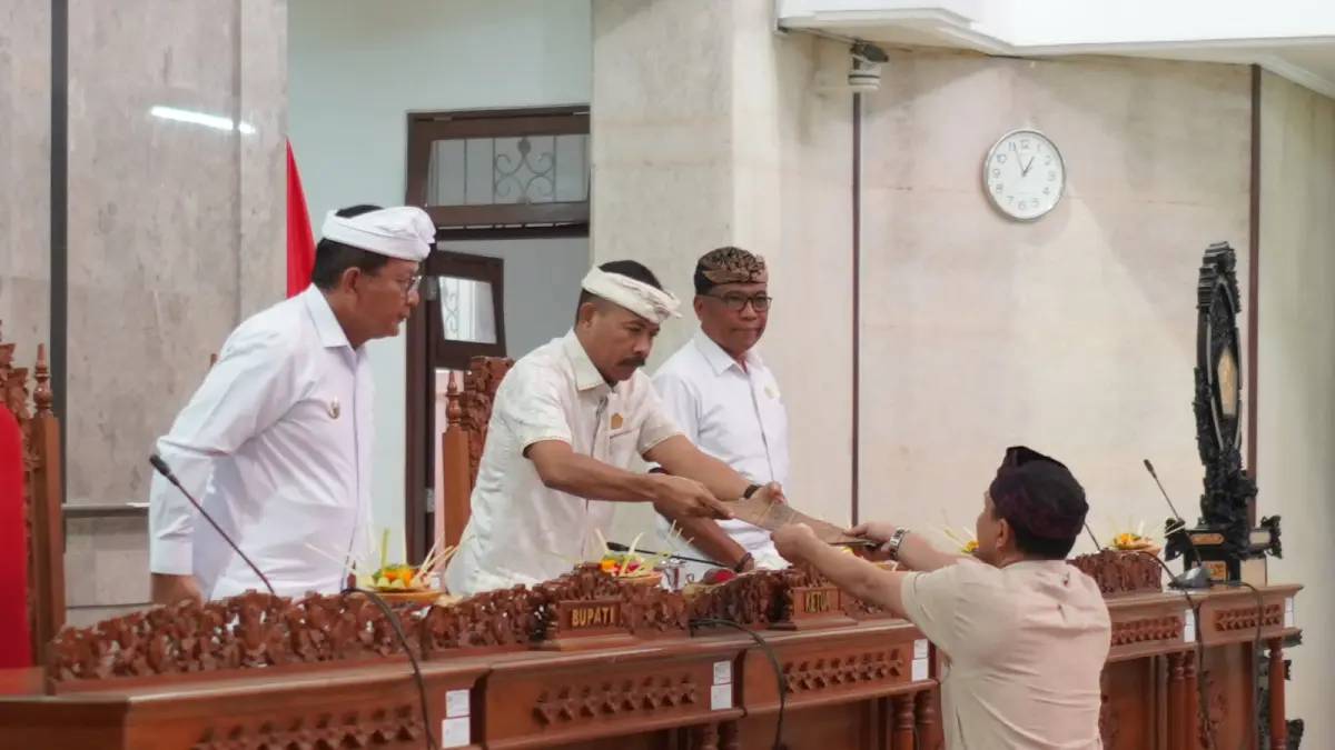 BAHAS ANGGARAN: Suasana rapat paripurna DPRD Buleleng pada Kamis (30/7/2026). (DPRD Buleleng)