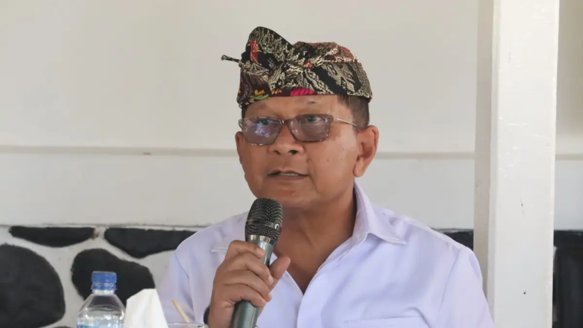 BICARA FESTIVAL: Bupati Buleleng, I Nyoman Sutjidra menjelaskan pelaksanaan Buleleng Festival 2026. (Pemkab Buleleng)
