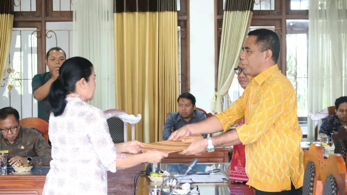 BICARA ASET: Suasana Rapat Paripurna DPRD Buleleng di Ruang Rapat Gabungan DPRD Buleleng pada Selasa (22/9/2026). (DPRD Buleleng)