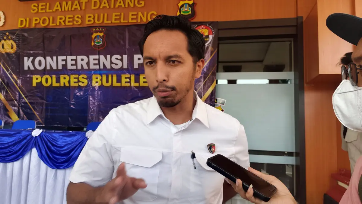 BICARA KASUS: Kasat Reskrim Polres Buleleng, AKP Alberto Diovant. (Eka Prasetya/Radar Buleleng)