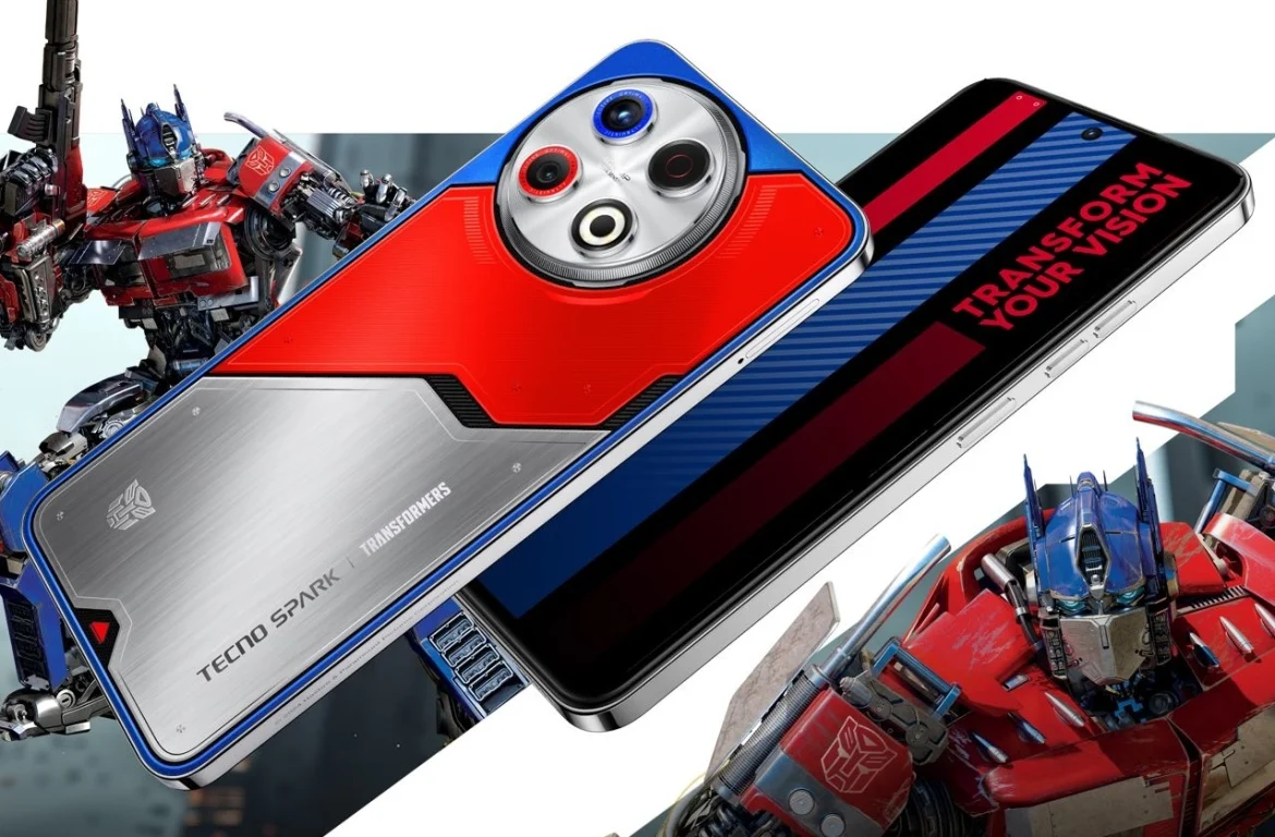 Techno SPARK 30 Pro Transformers Limited Edition Optimus Prime