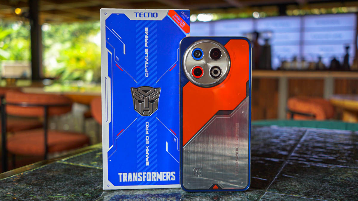 Tecno Spark 30 Pro edisi Transformers
