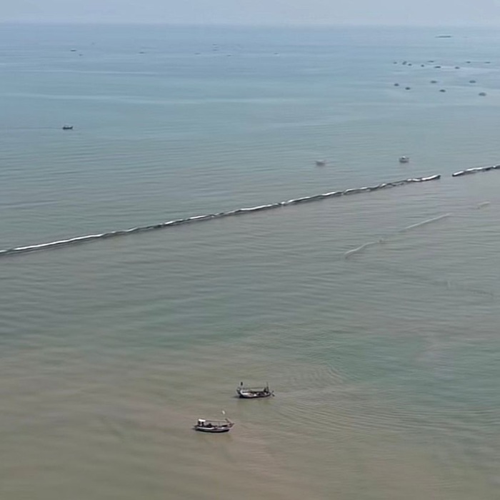 Ada Pagar Di Atas Laut Tangerang Sepanjang 30 kilometer, Milik Siapa?