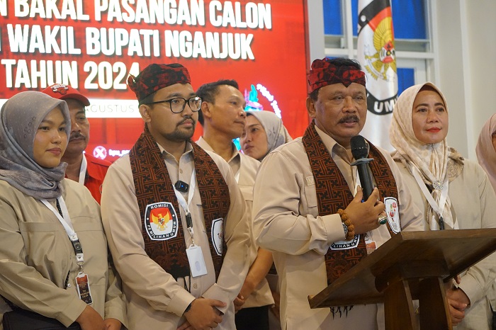 Calon Bupati dan Wakil Bupati Nganjuk Terpilih Marhaen Djumadi dan Trihandy Cahyo Saputro harus menjaga kesehatannya.