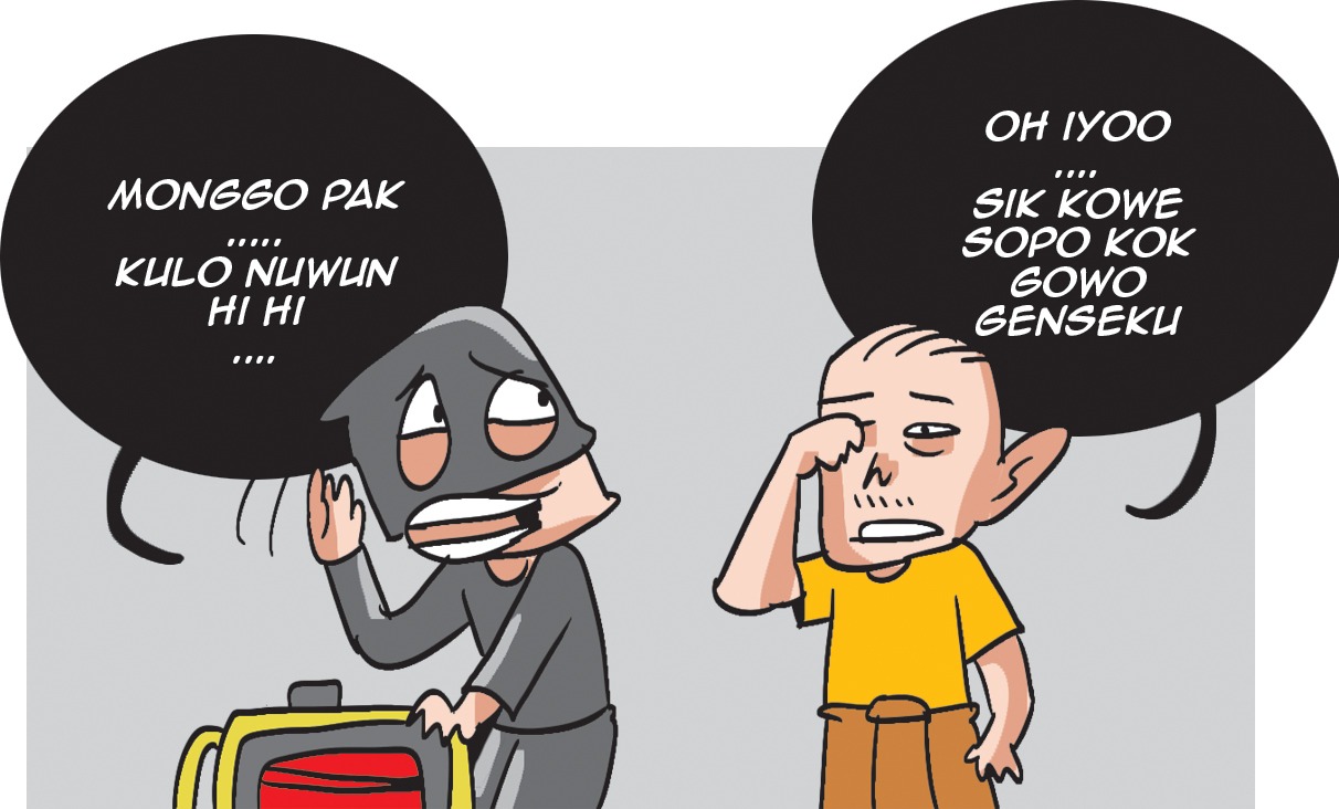 AKSI pencurian yang dilakukan oleh Boscu dan temannya ly