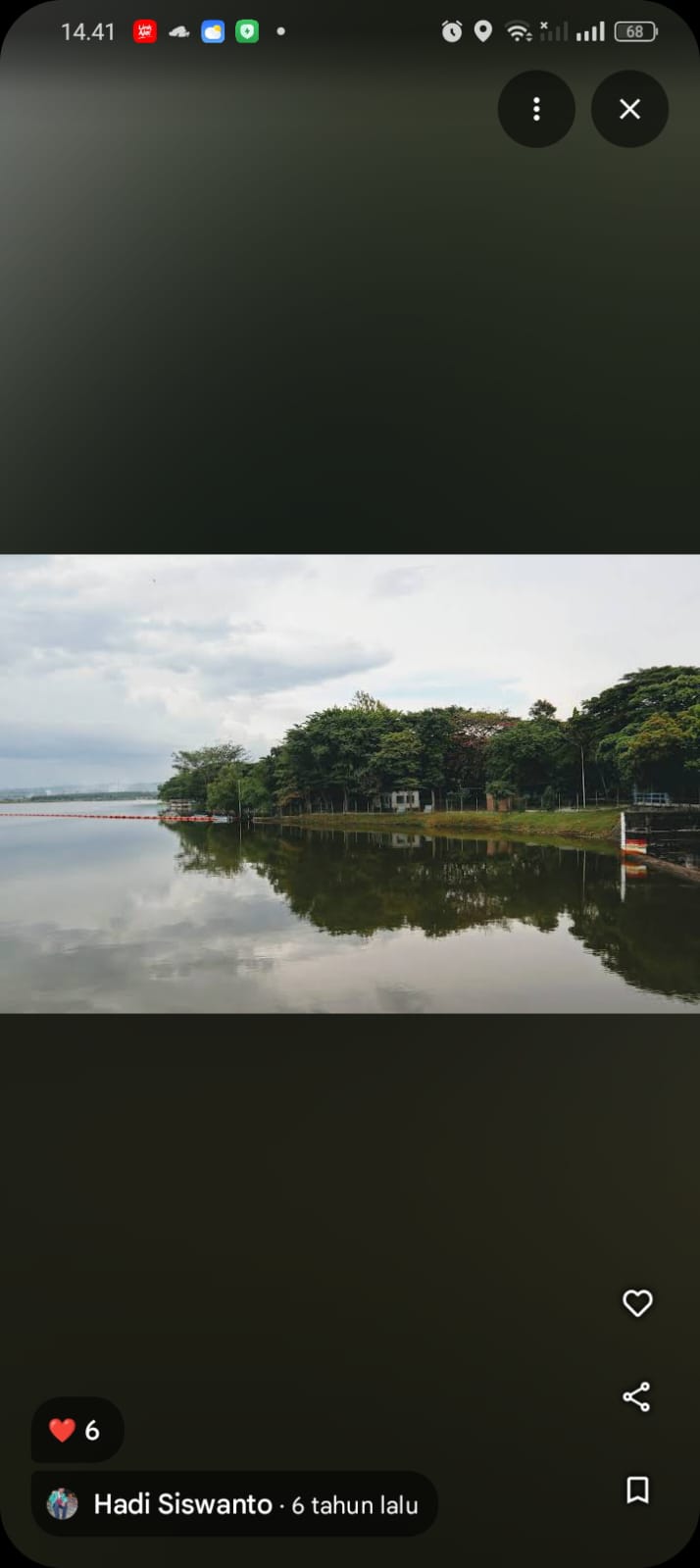Pesona Kali Bening, Waduk Widas di Kecamatan Saradan, Kabupaten Madiun, Jawa Timur