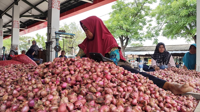 Jelang Ramadan, Harga Brambang Alami Kenaikan