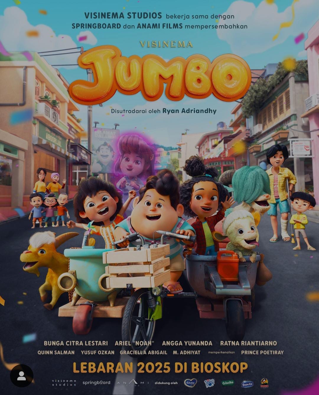 Jumbo, Film Animasi Musikal Karya Anak Bangsa yang Sarat Makna