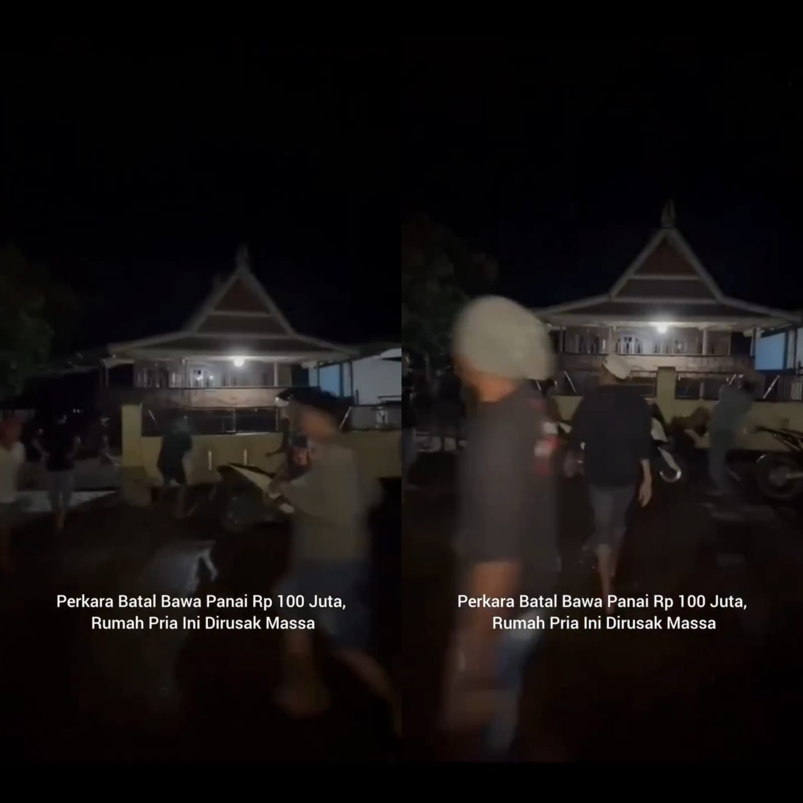 Viral! Tidak Jadi Bawa Uang Panai, Rumah Pria di Sulsel Ini Jadi Sasaran Amukan Pihak Mempelai