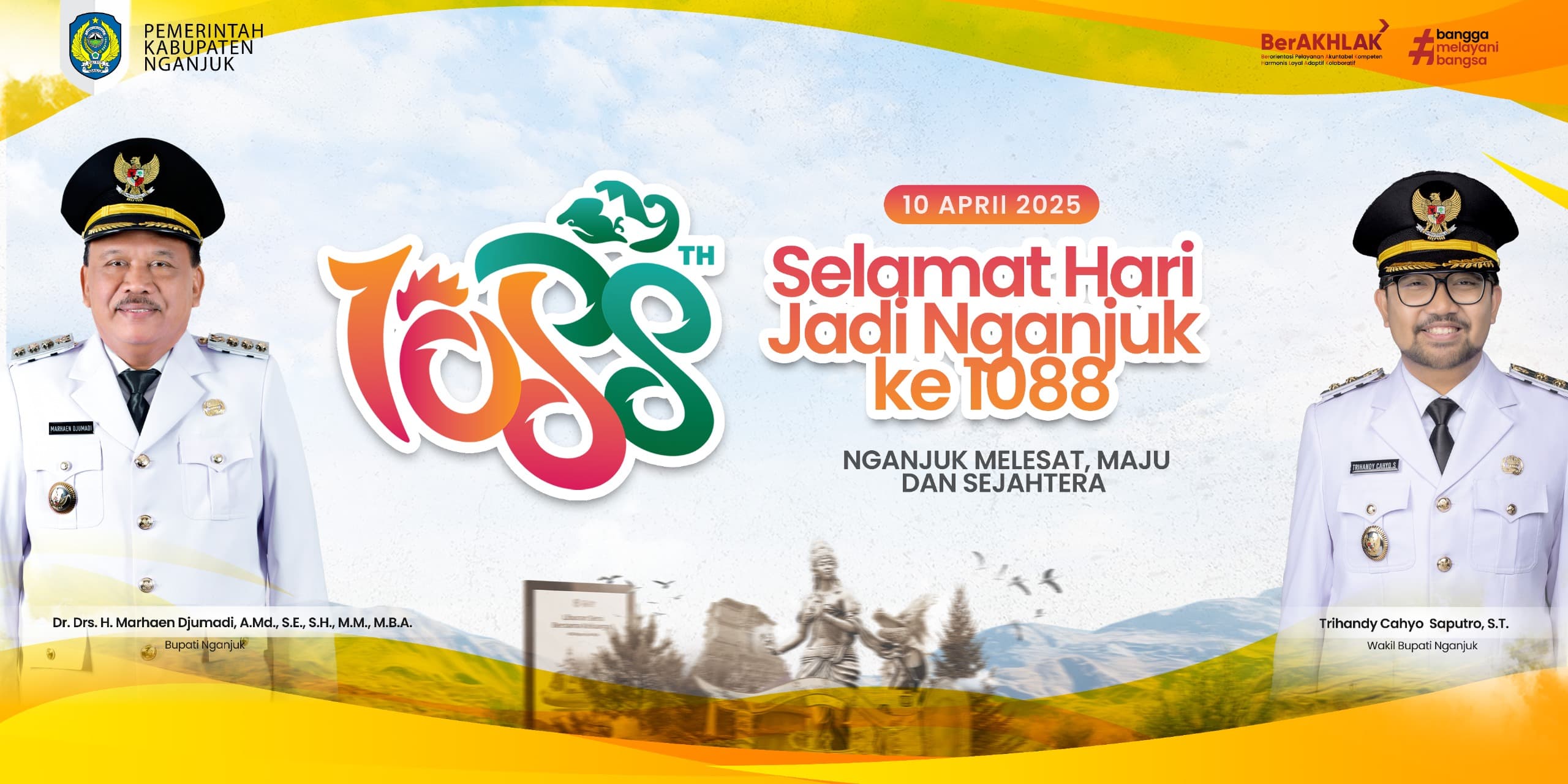 Rangkaian Kegiatan Ini akan Warnai Hari Jadi ke-1088 Nganjuk