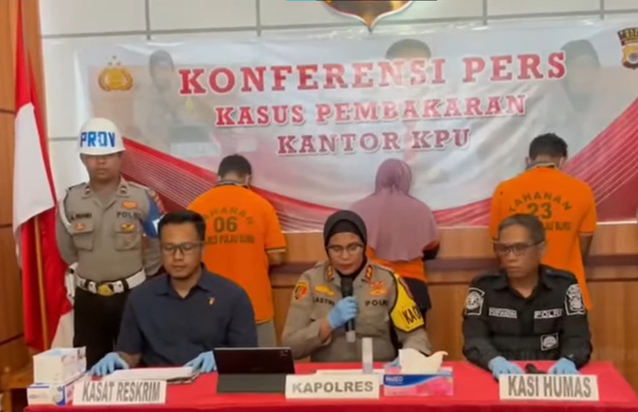Terbongkar! Pelaku Pembakaran Kantor KPU Buru Tertangkap, Ini Motif&nbsp;Mengejutkannya