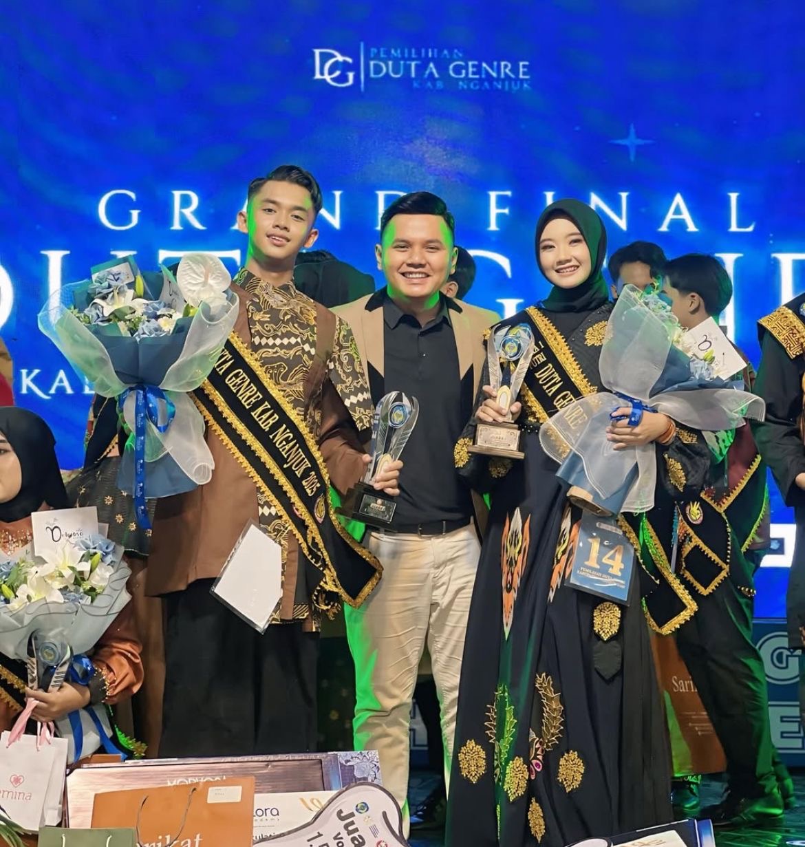 Mengenal Duta Genre Nganjuk 2025 Zaky dan Catherine