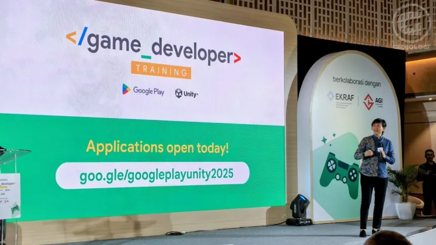 Karen Teo, VP of Platform & Ecosystem, APAC saat menjelaskan program Google Play x Unity 2025