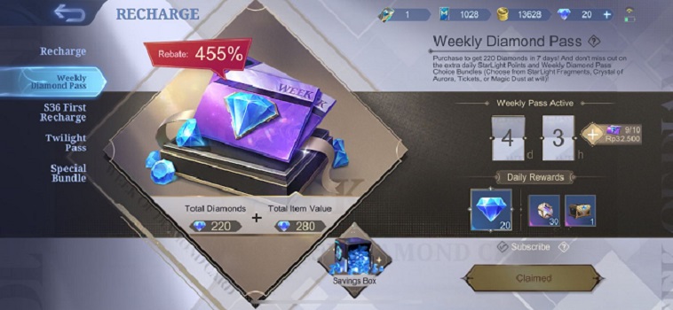 Simak! Inilah Cara Rahasia Dapat Potongan Harga WDP Mobile Legends